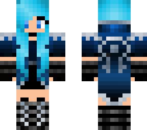 Warrior girl | Minecraft Skin