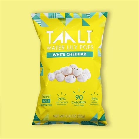 White Cheddar Popped Water Lily Seeds 0.8 oz | SnackMagic | Build your ...