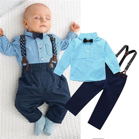 2018 Newborn Kids Clothing Set 2018 Baby Boys Outfits T shirt Tops ...