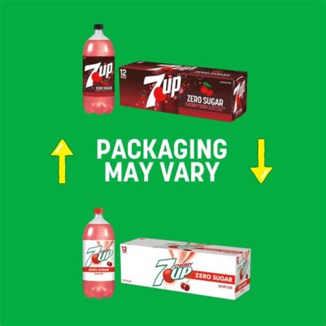 7UP Cherry Flavored Caffeine-Free Soda Bottle, 2 L - Fry’s Food Stores