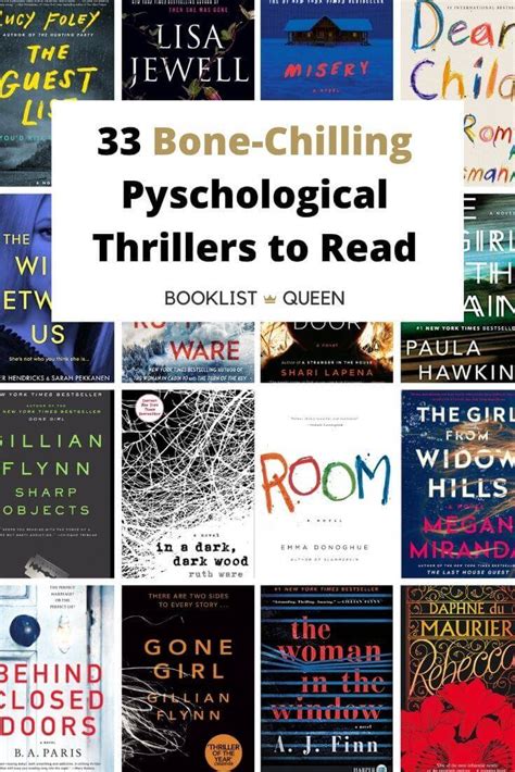 39 Bone-Chilling Psychological Thriller Books | Booklist Queen