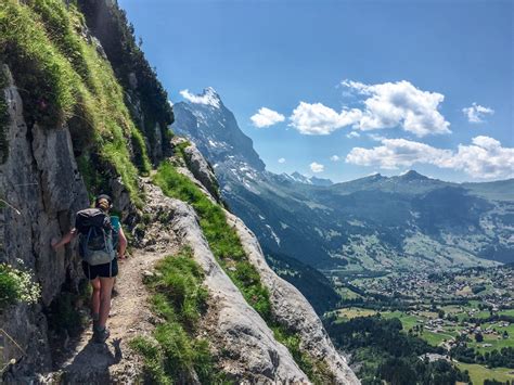 Backpacking in the Swiss Alps Hiking Itinerary: Meiringen to Gimmelwald ...