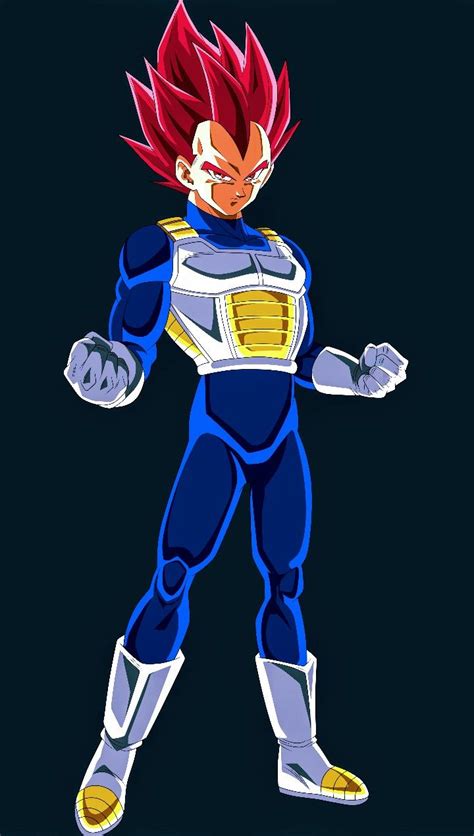 Vegeta Super Saiyan God, Dragon Ball Super | Anime dragon ball, Anime ...