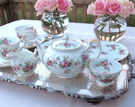 Aynsley Vintage Teapot Tea Cup Tea Set English by HouseofLucien