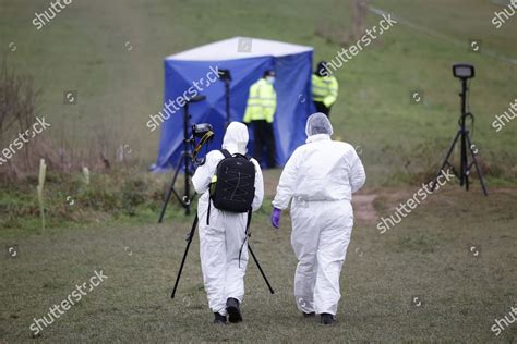 Police Forensics Officers Work Crime Scene Editorial Stock Photo ...