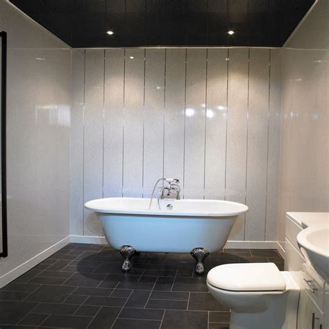 5mm White Sparkle - Bathroom Cladding Direct