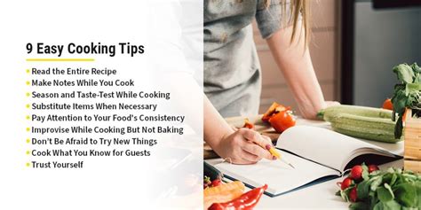 Cooking Tips for Beginners - JohnSoulesFoods