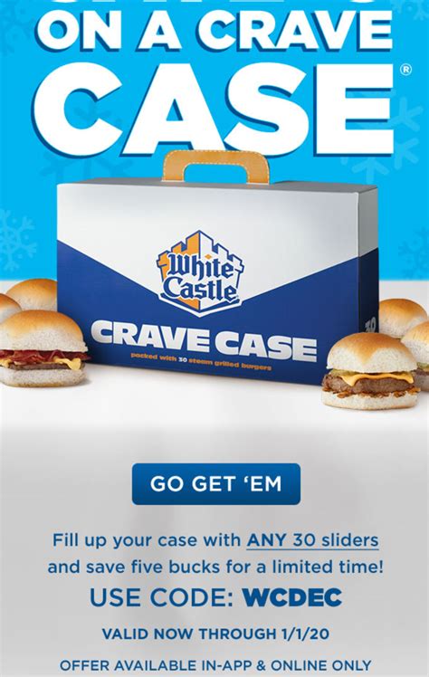 White Castle Crave Case Deal | Bruin Blog