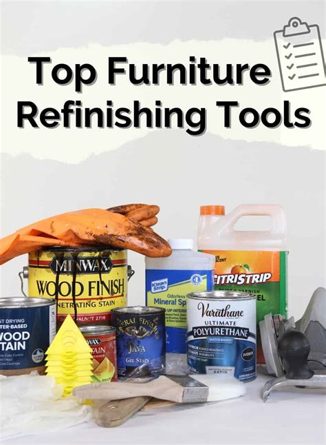 Top Furniture Refinishing Tools That Will Make Your Project Perfect