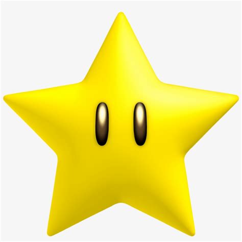 Mario Star Transparent Background Transparent PNG - 2048x2048 - Free ...