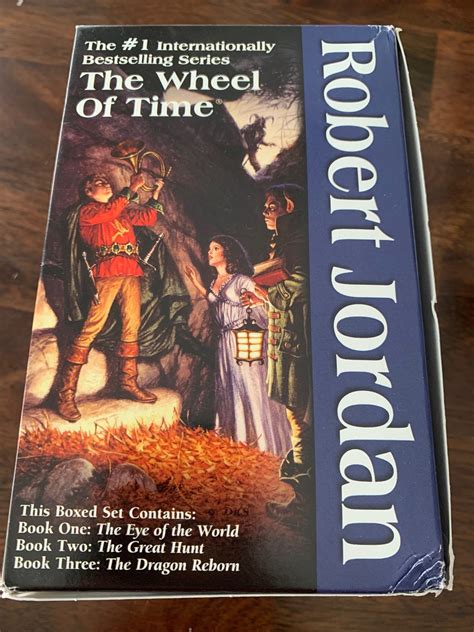 Robert Jordan Boxed Book Set 3 books 1990 TOR Fantasy | Etsy