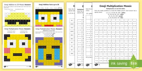 😊 Emoji Maths Activity Pack (Teacher-Made)