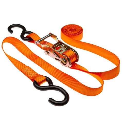 1" x 10' Ratchet Straps with S-Hooks | Discount Ramps