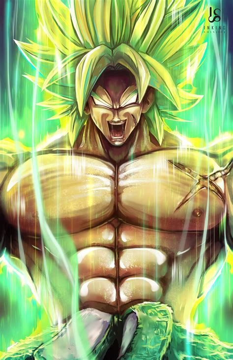 Full Powered Broly, Ian Singh on ArtStation at https://www.artstation ...