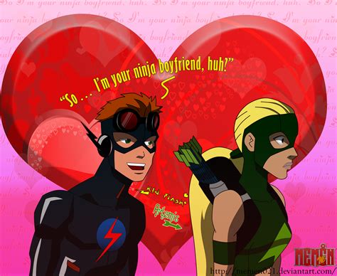 Young Justice - Kid Flash and Artemis by memen021 on DeviantArt