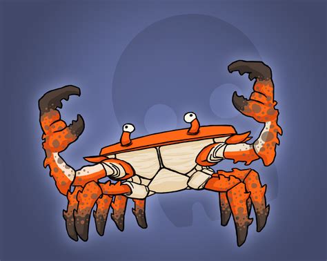 GIANT ENEMY CRAB by Pokii-kun on DeviantArt