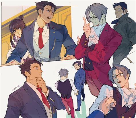 C ( ・ᴥ・ ) on Twitter | Phoenix wright, Ace, Favorite character