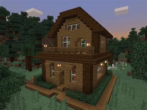 Minecraft Spruce Wood House Designs Pixel Art Grid Gallery | Images and ...