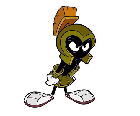 Marvin the Martian as Commander X-2 from the Duck Dodgers in the 24th ...