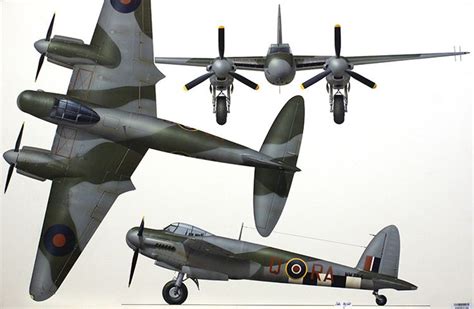 Mosquito Bomber by Iain Wyllie | De havilland mosquito, De havilland ...