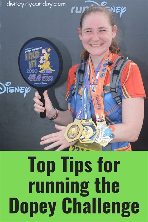 Running the Dopey Challenge tips - Disney in your Day