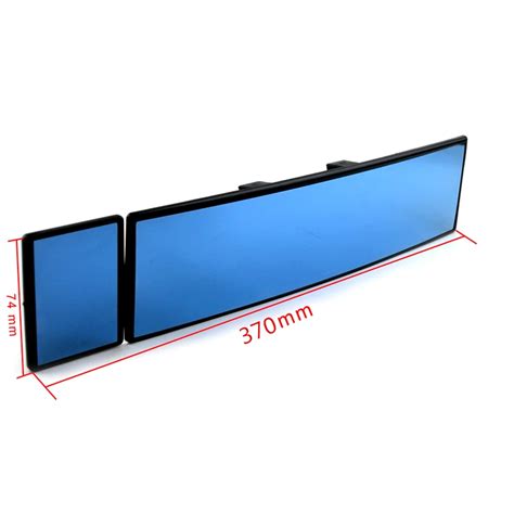 370mm Car Rear View Mirror Extended Edition Anti glare Proof Interior ...