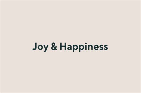 Joy & Happiness - Light City Church