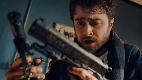 'Guns Akimbo' Trailer: Daniel Radcliffe Is A Gamer With Guns Bolted To ...