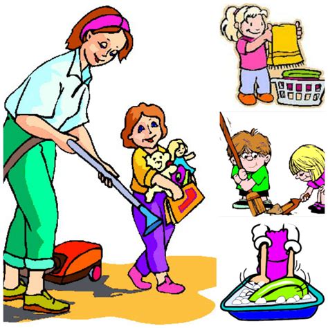 Kids Doing Chores Clipart at GetDrawings | Free download