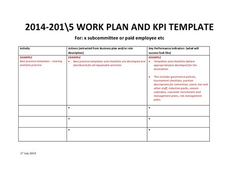 40 Free KPI Templates & Examples (Excel / Word)