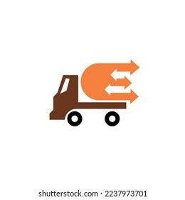 Delivery Truck Logo Design Vector Stock Vector (Royalty Free ...