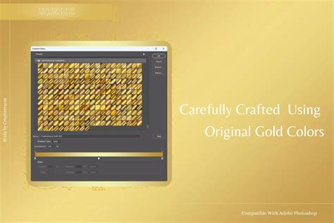 250 Gold Gradients Photoshop Free Download - Creativetacos