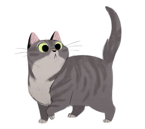 Daily Cat Drawings — 643: Gray Tabby