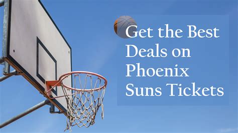 Get the Best Deals on Phoenix Suns Tickets in 2024 - Buy and sell ...