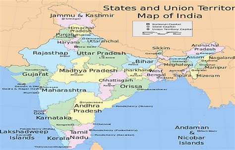 States And Capitals Of India States And Capitals India Map India | Porn ...