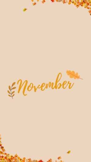 Hello November Wallpaper - iXpap