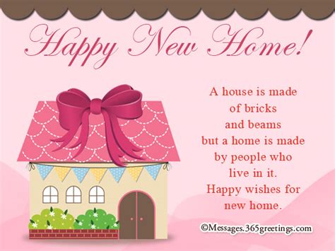 New Home Messages And Wishes - 365greetings.com