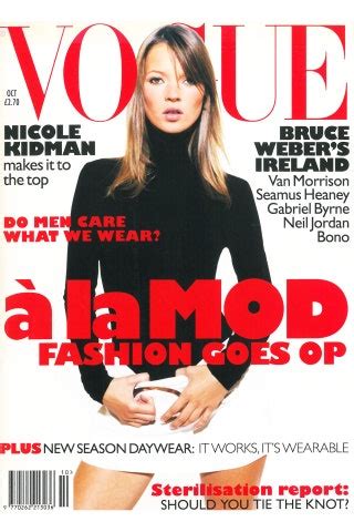 Kate Moss on the cover of Vogue | British Vogue | British Vogue