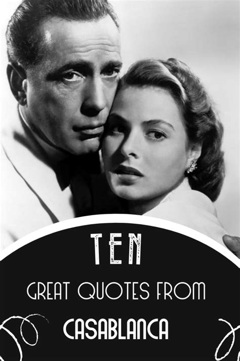 10 Great Casablanca Movie Quotes You May Not Remember - MarocMama