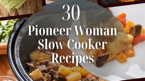 30 Best Pioneer Woman Slow Cooker Recipes - Delish Sides