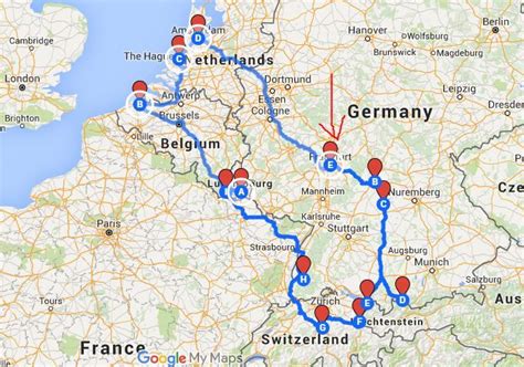 europe motorcycle tour routes - elna-nazaire