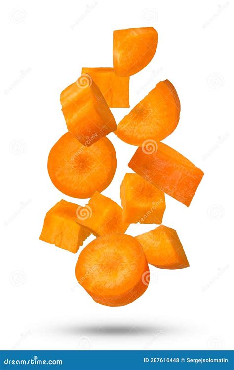 Carrot Slices from Different Sides Scatter in Different Directions ...