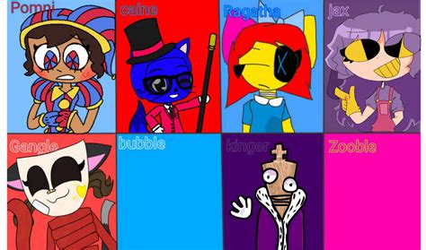 Digital Circus Art Collab!! by ev1lc9t on DeviantArt