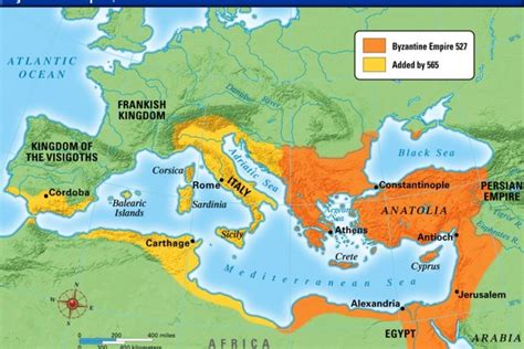 Byzantine Empire Map At Its Height, Over Time - Istanbul Clues