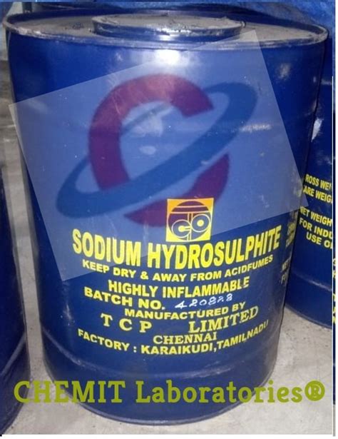 Sodium Hydrosulphite, Powder, Grade Standard: Technical Grade, Rs 95 ...