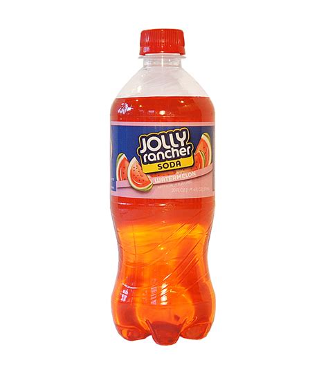 Jolly Rancher Watermelon Soda 20oz (591ml) - American Fizz | Jolly ...