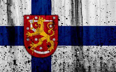 Download wallpapers Finnish flag, 4k, grunge, flag of Finland, Europe ...