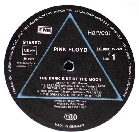 Rare White Vinyl Edition of Pink Floyd’s Dark Side of the Moon Vinyl ...