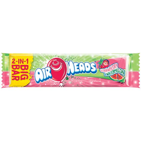 Airheads Big Bar - Strawberry & Watermelon [42.5g] - USA | Plus Candy