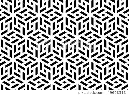 Abstract geometric pattern. A seamless vector - Stock Illustration ...